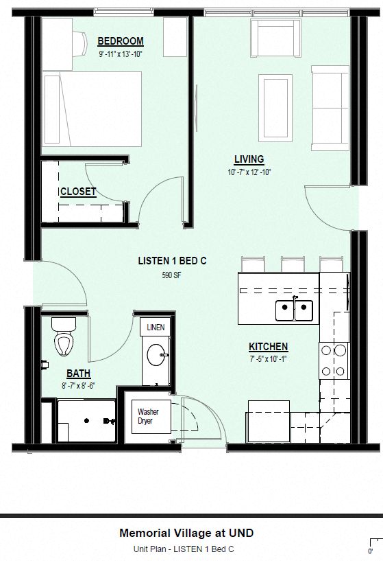 Suite A Floorplan